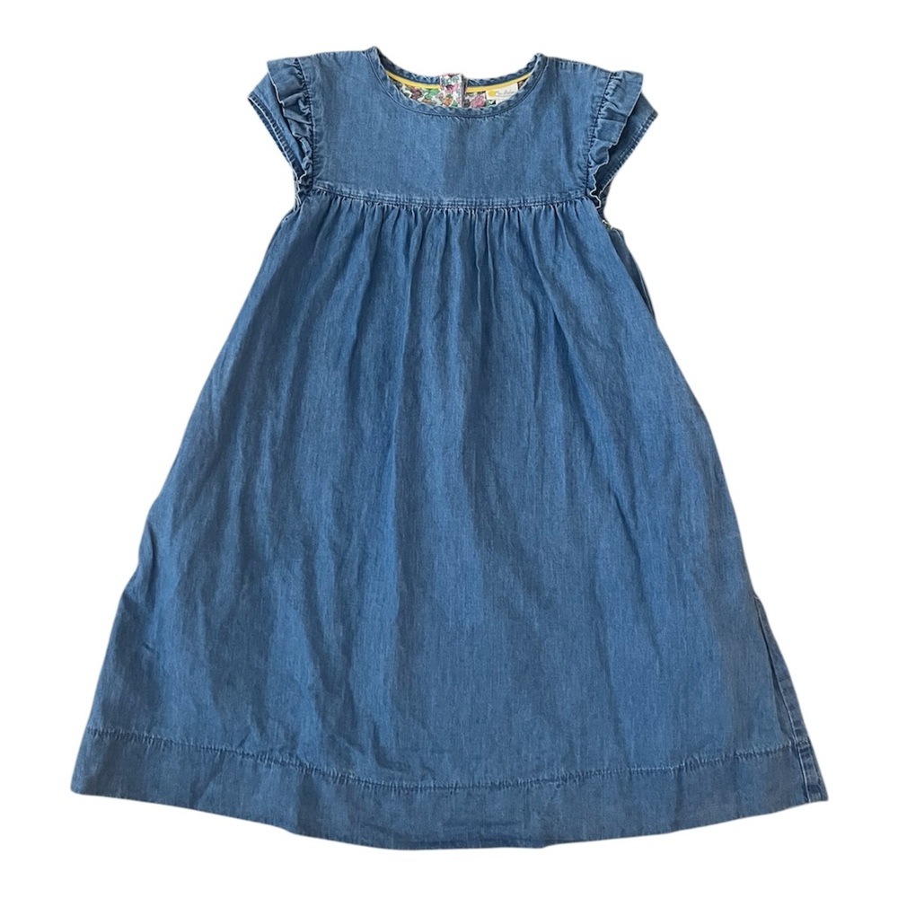 Mini Boden (8|9) Chambray Dress